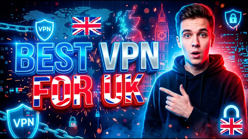 Best VPN for UK that Guarantees Fast and Reliable Connection with 40+ Servers